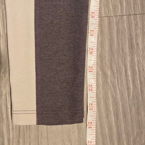 Beyond Yoga Space Dye Colorblock Ankle Leggings M - Picture 8 of 10